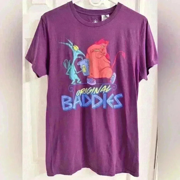Disney Tops - Disney Hercules Pain and Panic Original Baddies Tee Shirt - Size Medium